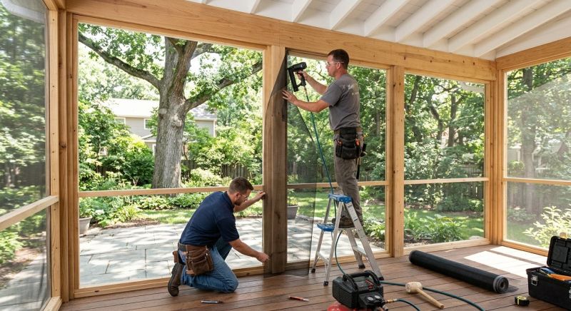 Enclosed Patio Installation Service