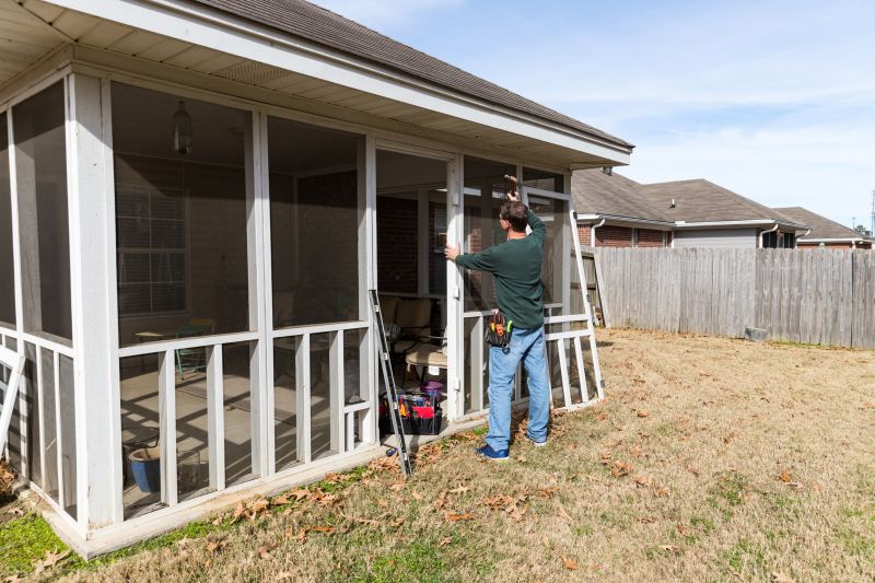 Enclosed Patio Installation