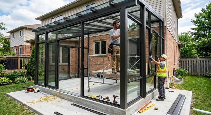 Conservatory Installation in Asheville, NC