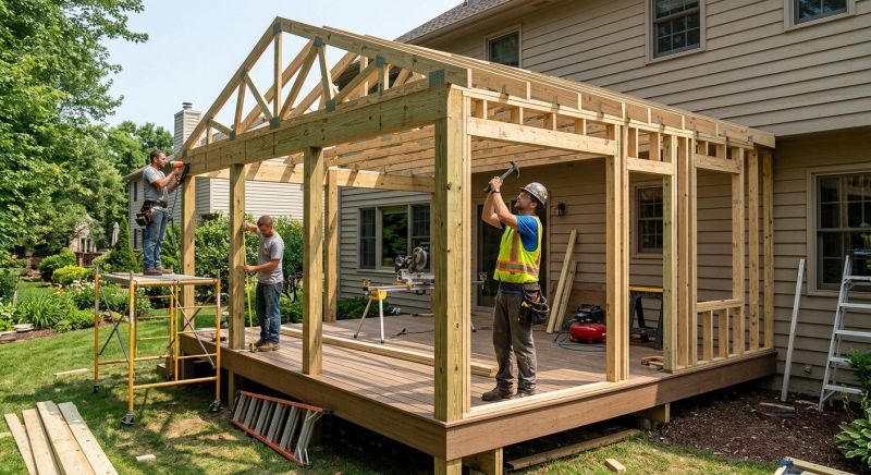 Deck Enclosure Construction in Cincinnati, OH