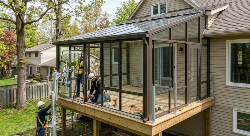 Deck Enclosure Construction in Cincinnati, OH