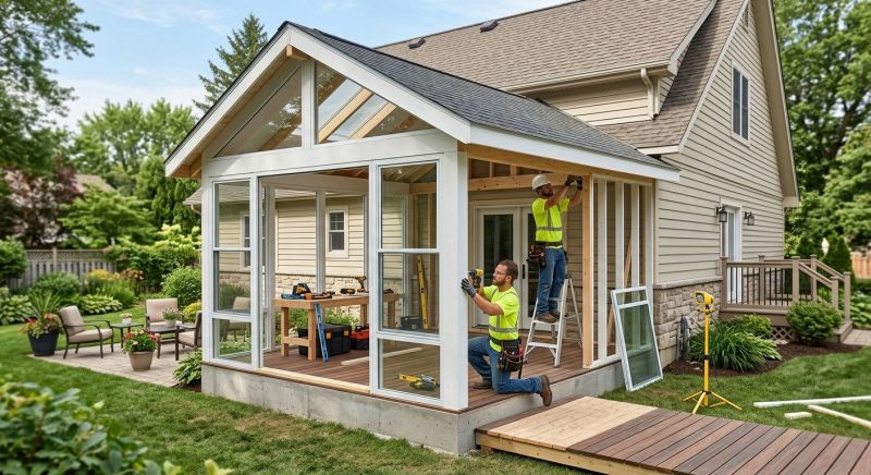 Deck Enclosure Construction in Chattanooga, TN