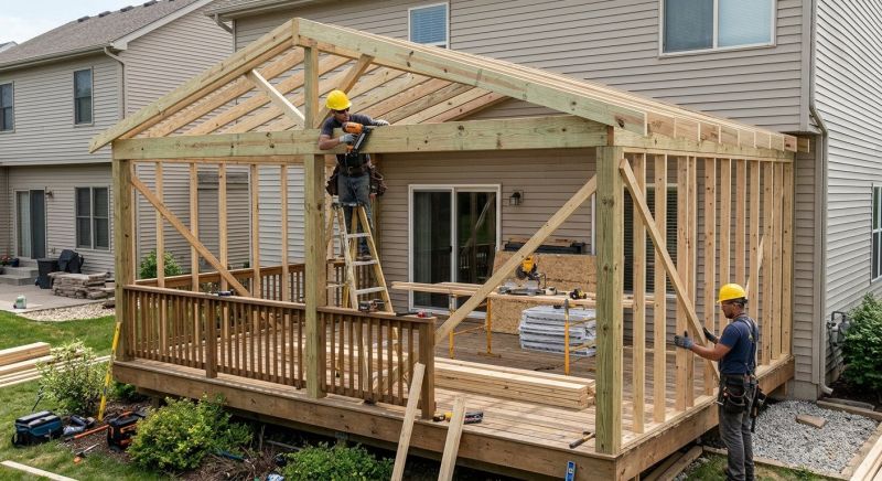 Deck Enclosure Installation in Cincinnati, OH