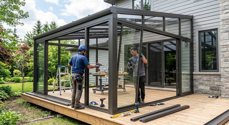 Enclosed Deck Installation in Seattle, WA