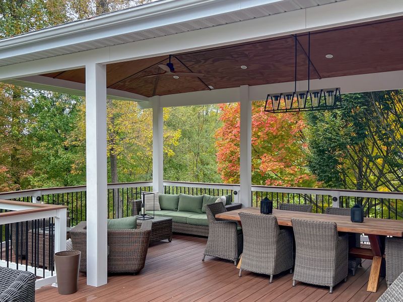 Enclosed Deck Installation in Knoxville, TN