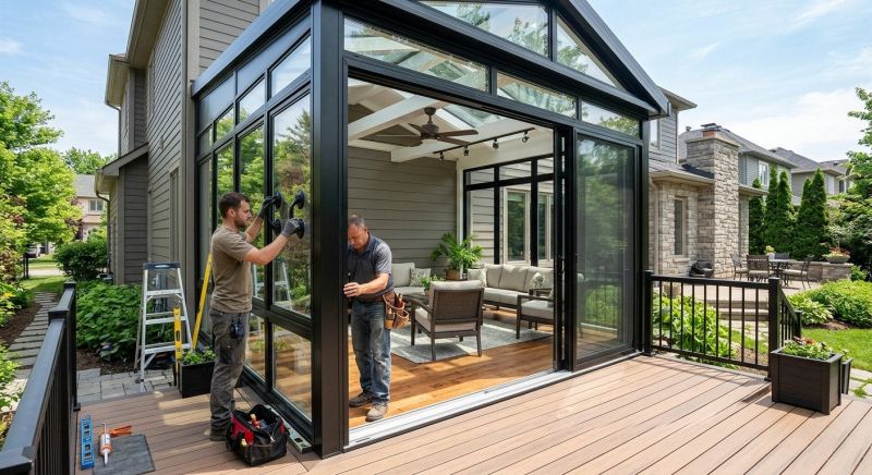 Four Season Room Installation in Dallas, TX