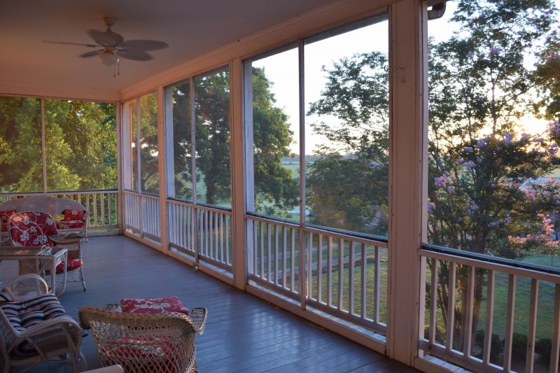 Products For Screened In Porch Installations in use