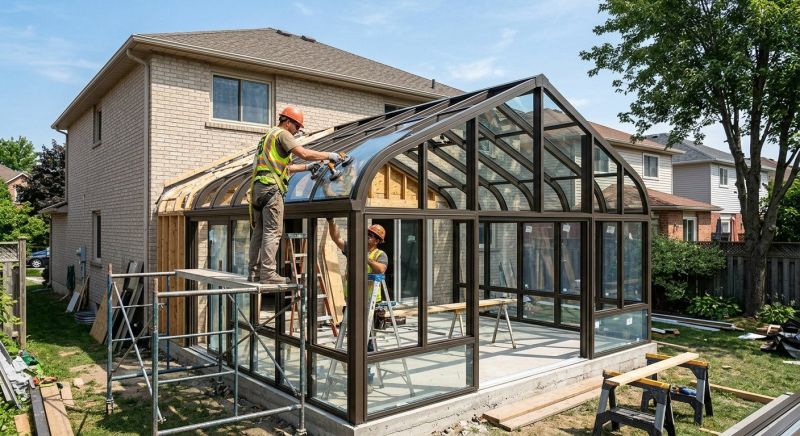 Solarium Installation in Austin, TX