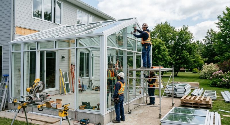Sunroom Addition Construction in Cincinnati, OH