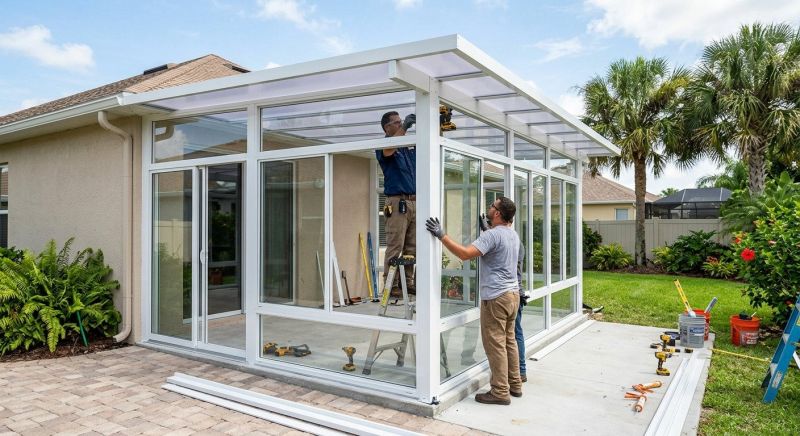 Sunroom Addition Construction in Arvada, CO