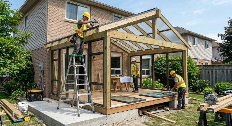 Sunroom Construction in Asheville, NC