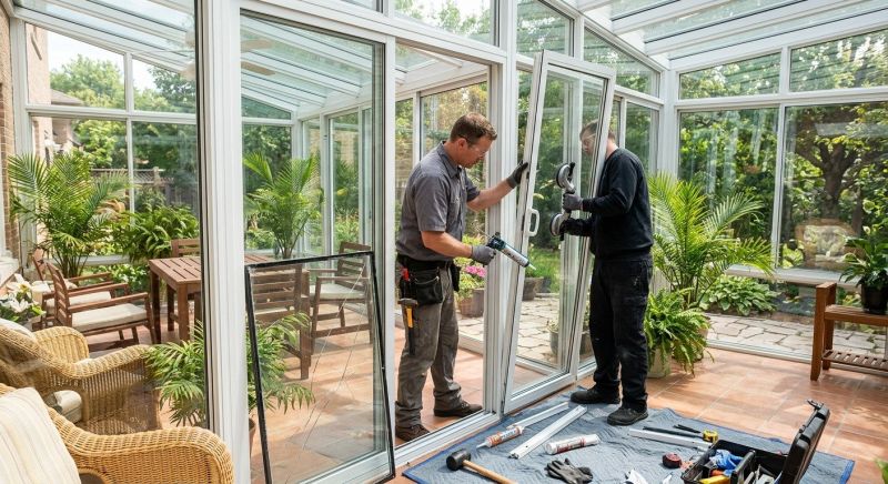 Sunroom Glass Repair in Cincinnati, OH